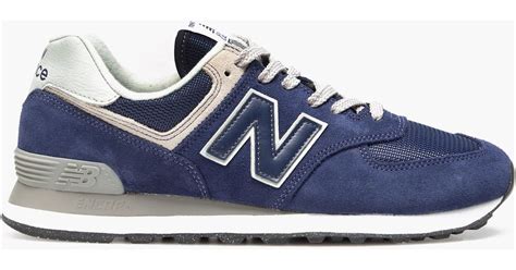 new balance ml574 navy blue